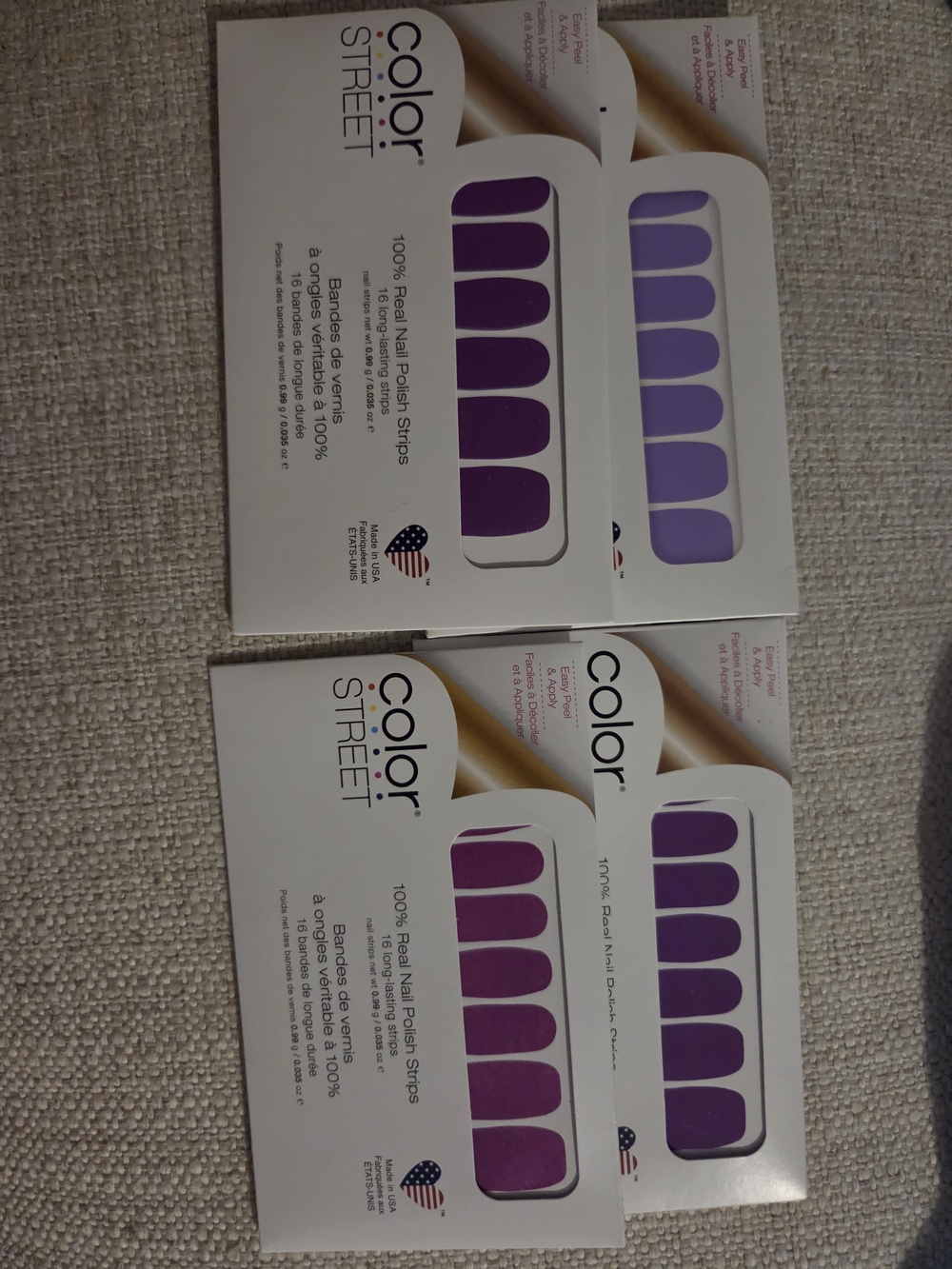 Nail polish strips